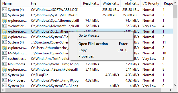 Disk tab